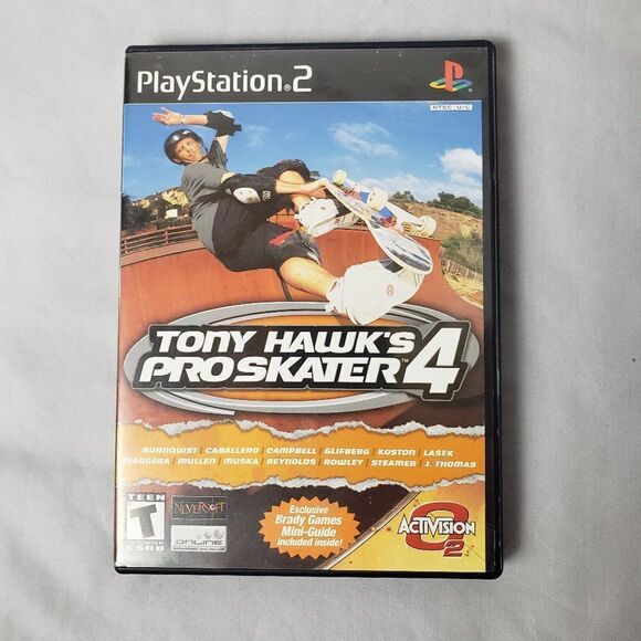 Tony Hawk's Pro Skater 4 PS2 PlayStation 2 2002  Complete works - Picture 1 of 4